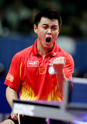德国队险胜瑞典队，王皓惊艳四座